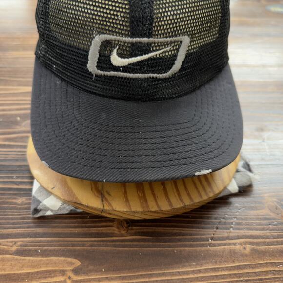 Nike Full Mesh Vintage Snapback Hat 90s - Picture 2 of 6